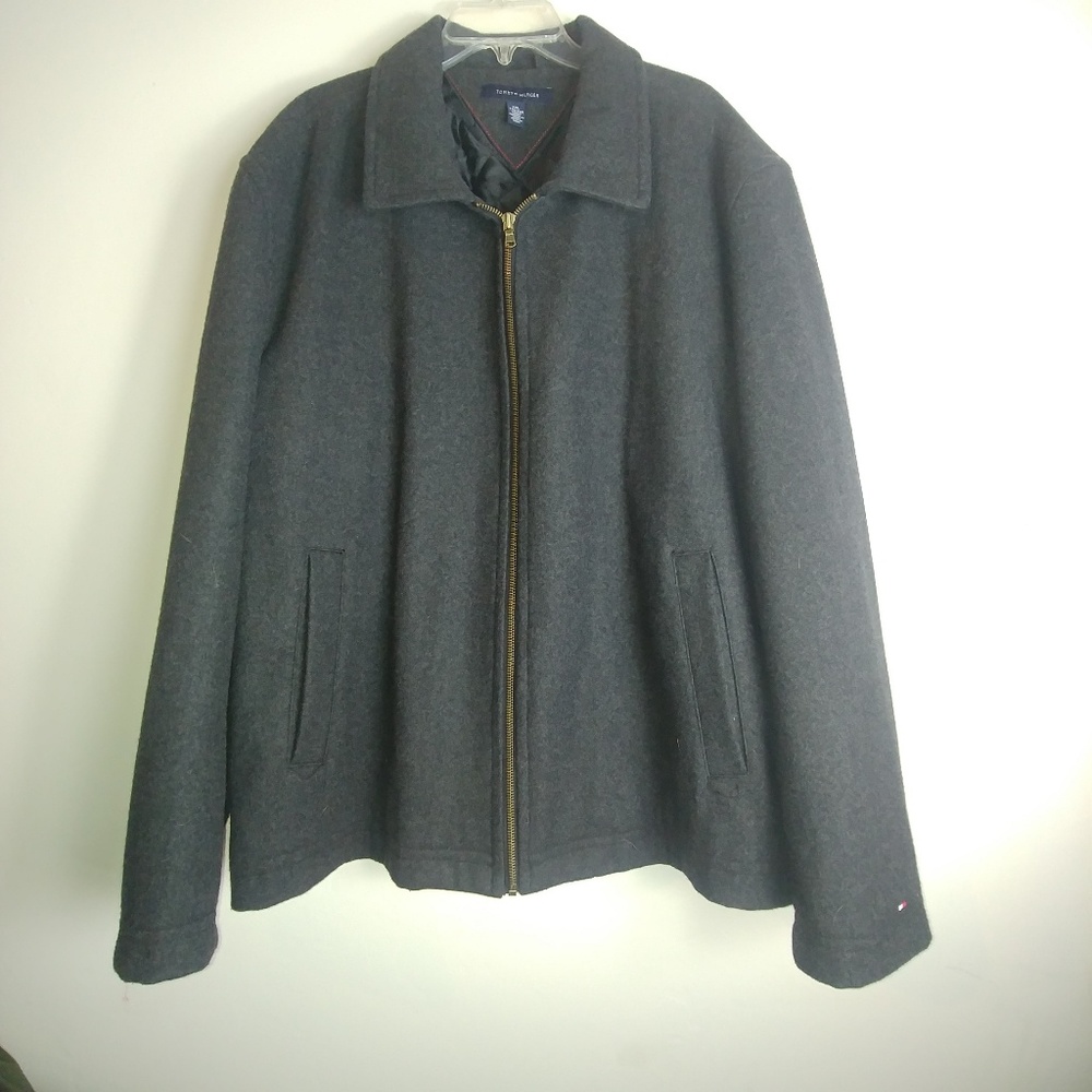 Tommy Hilfiger charcoal coat